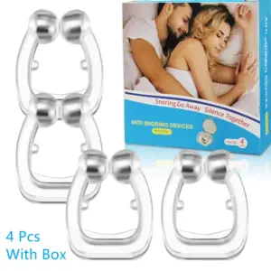 Silicone Nose Clip Anti-Snoring Device
